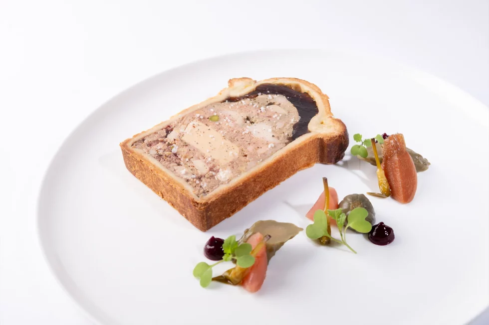 Entrée du menu du midi – Cassis Restaurant à Mâcon